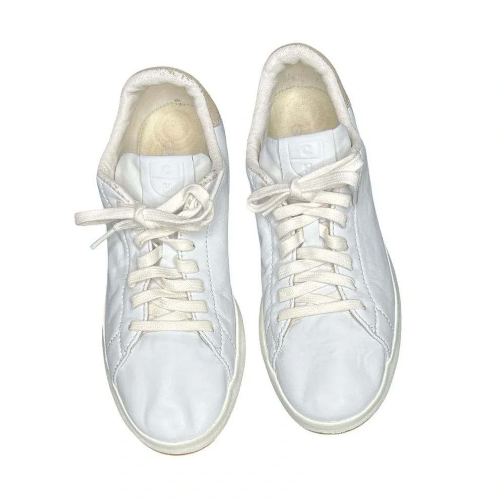 Cole Haan Grandpro Classic White Women’s Leather Sneakers